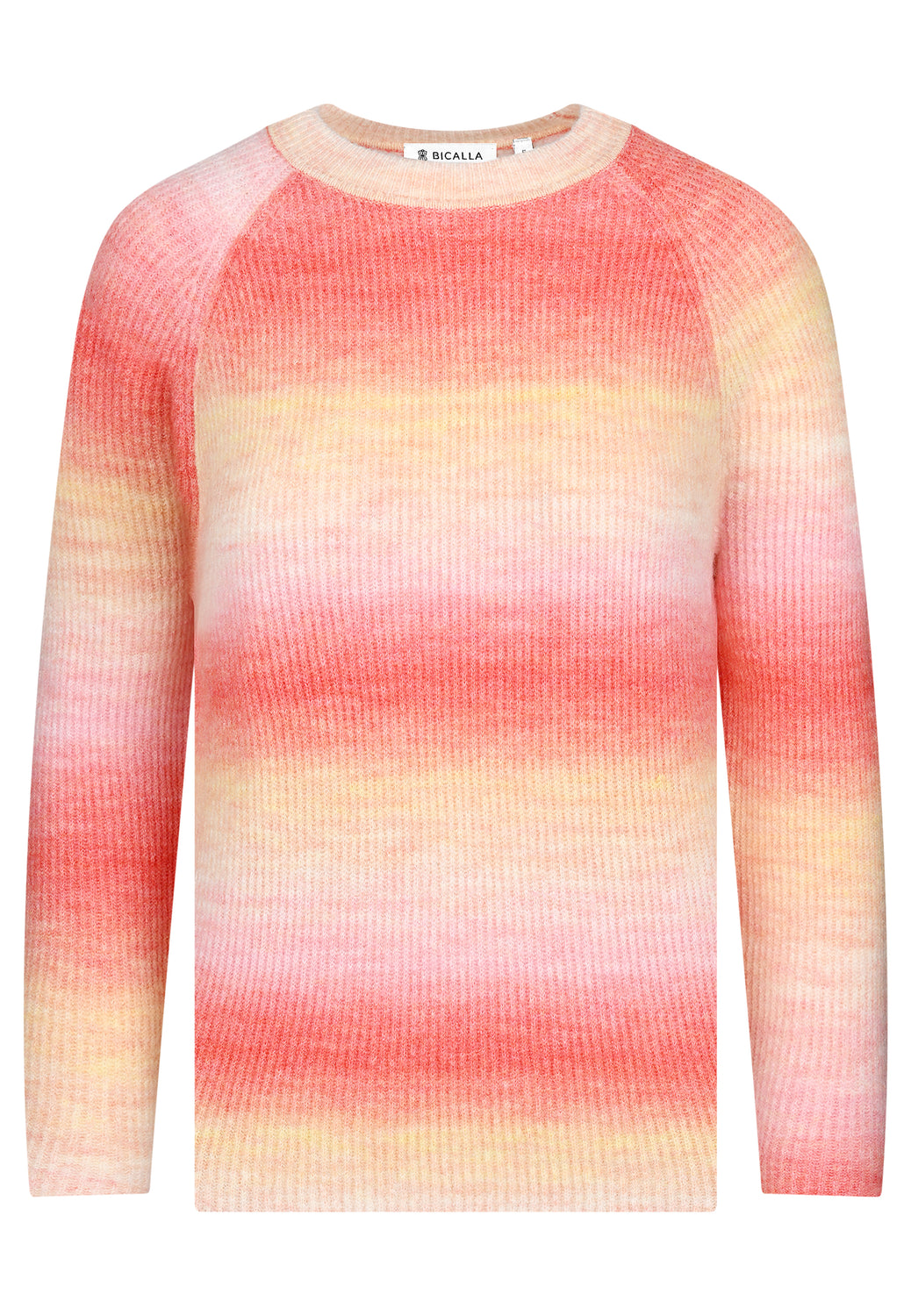 26201 Pull Soft Stripes - 09/rose-ecru