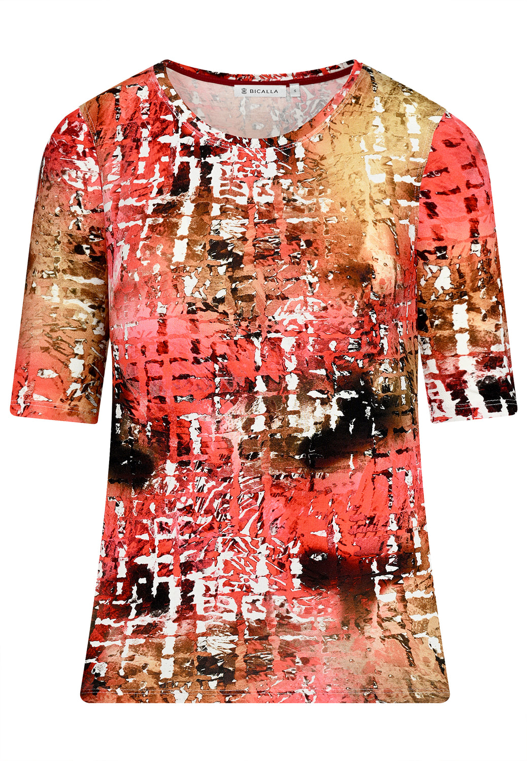 26212 Shirt Checks - 07/red-brown