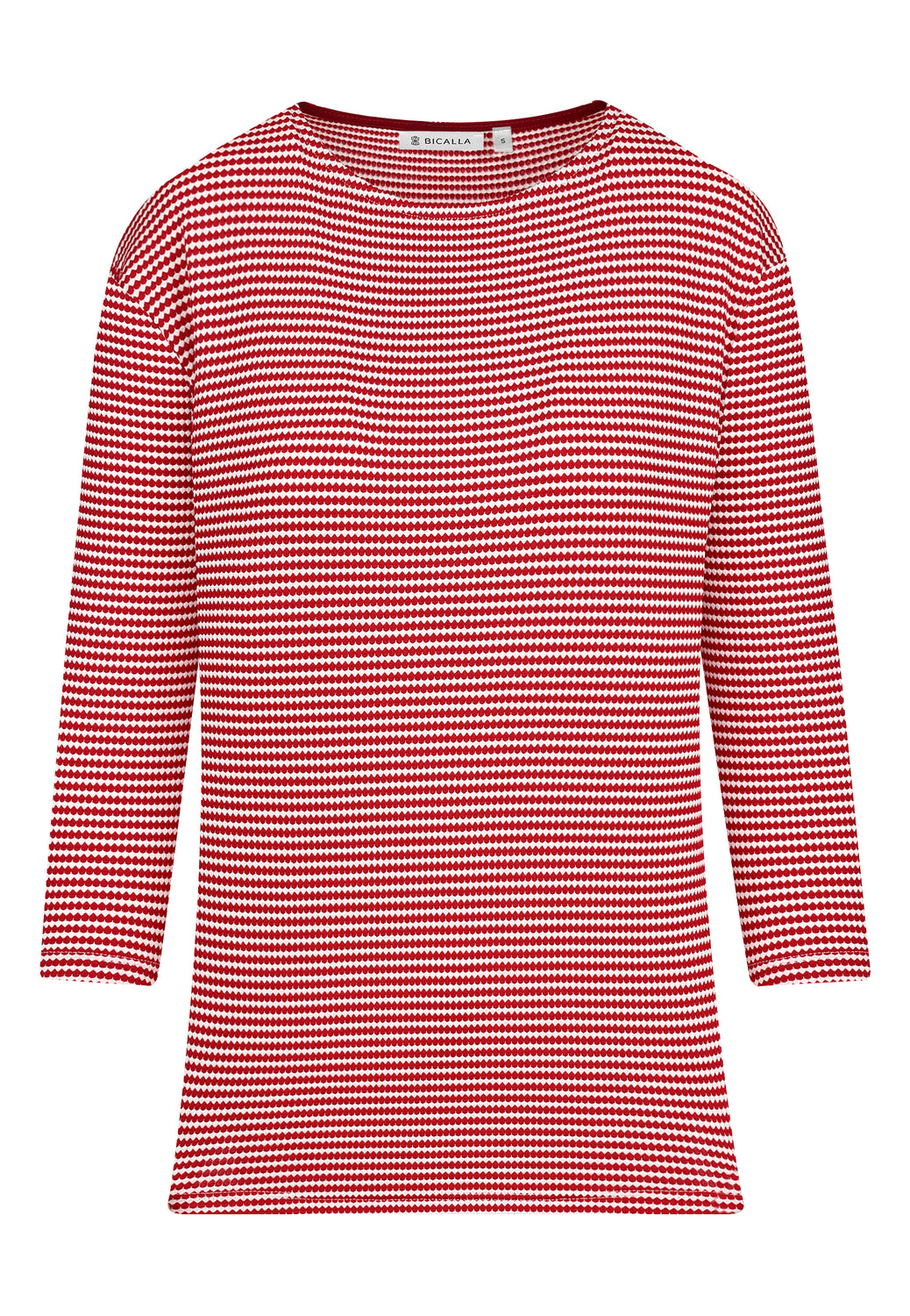 26213 Shirt Bubbles - 07/red-white