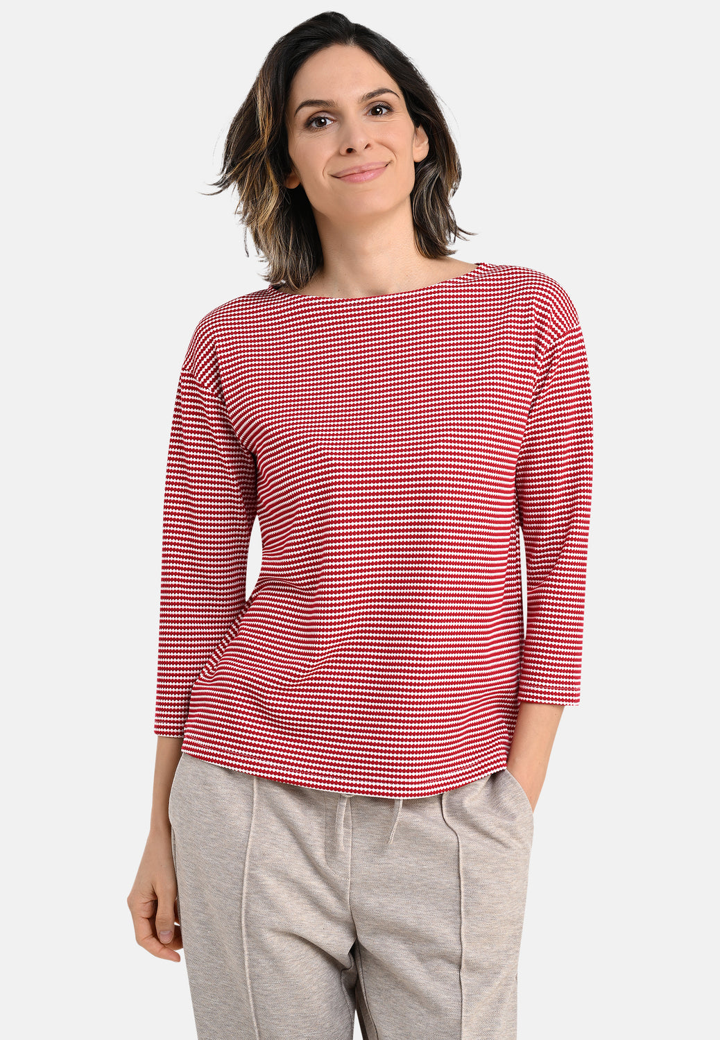 26213 Shirt Bubbles - 07/red-white