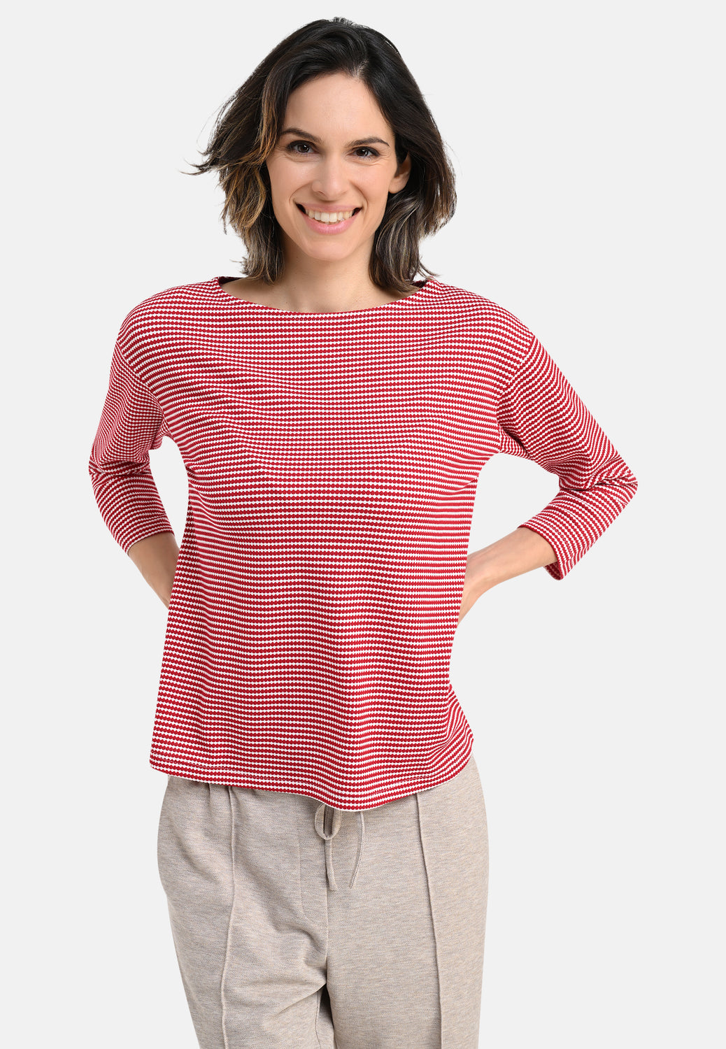 26213 Shirt Bubbles - 07/red-white