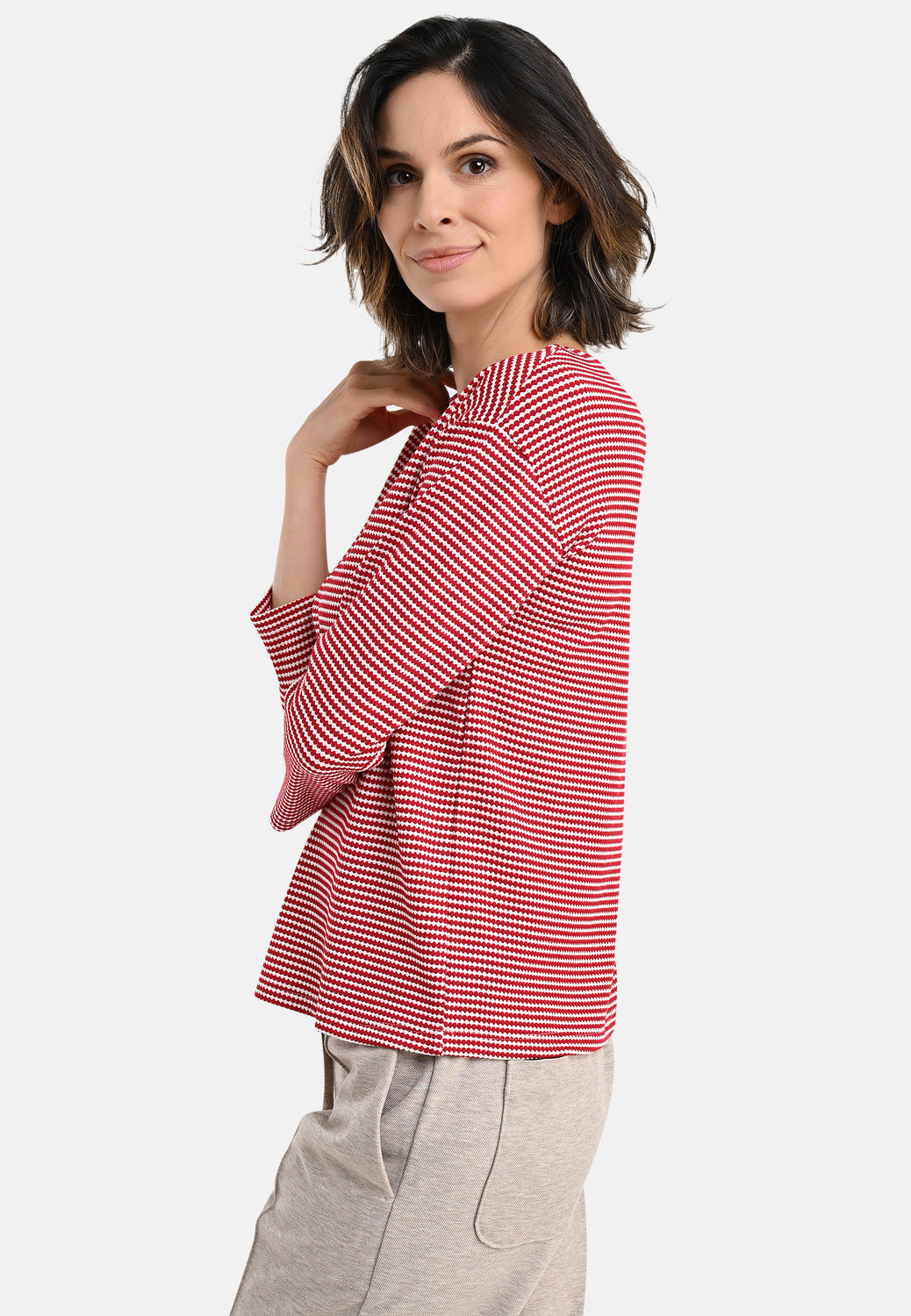 26213 Shirt Bubbles - 07/red-white