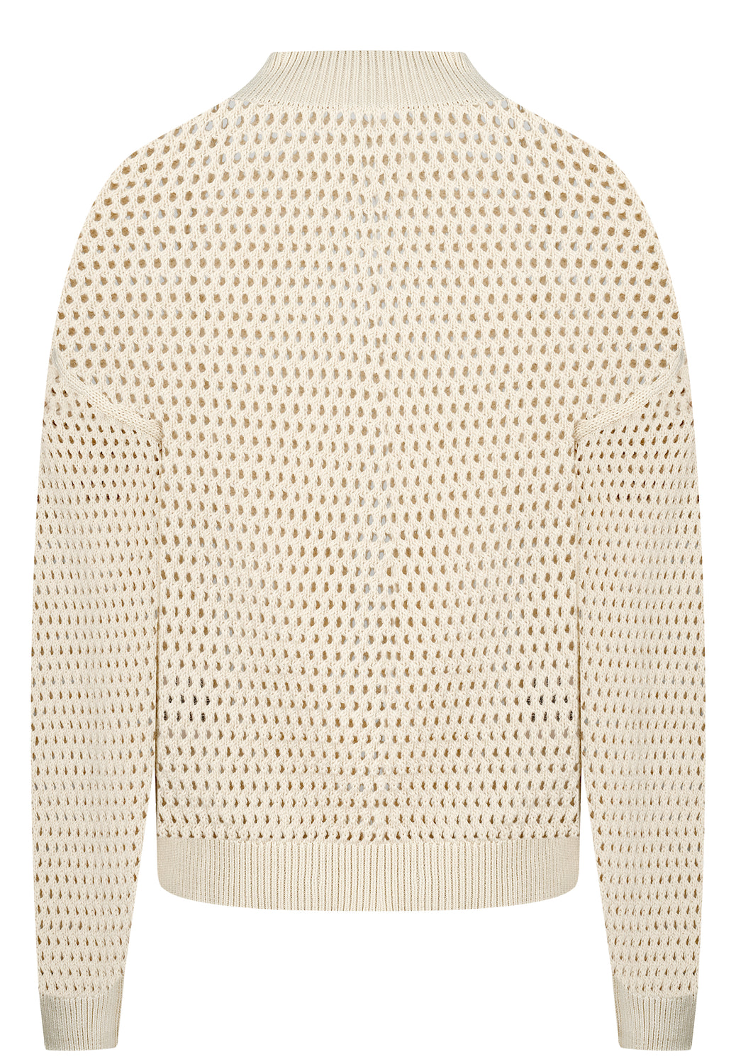 26215 Zip Cardigan - 02/ecru