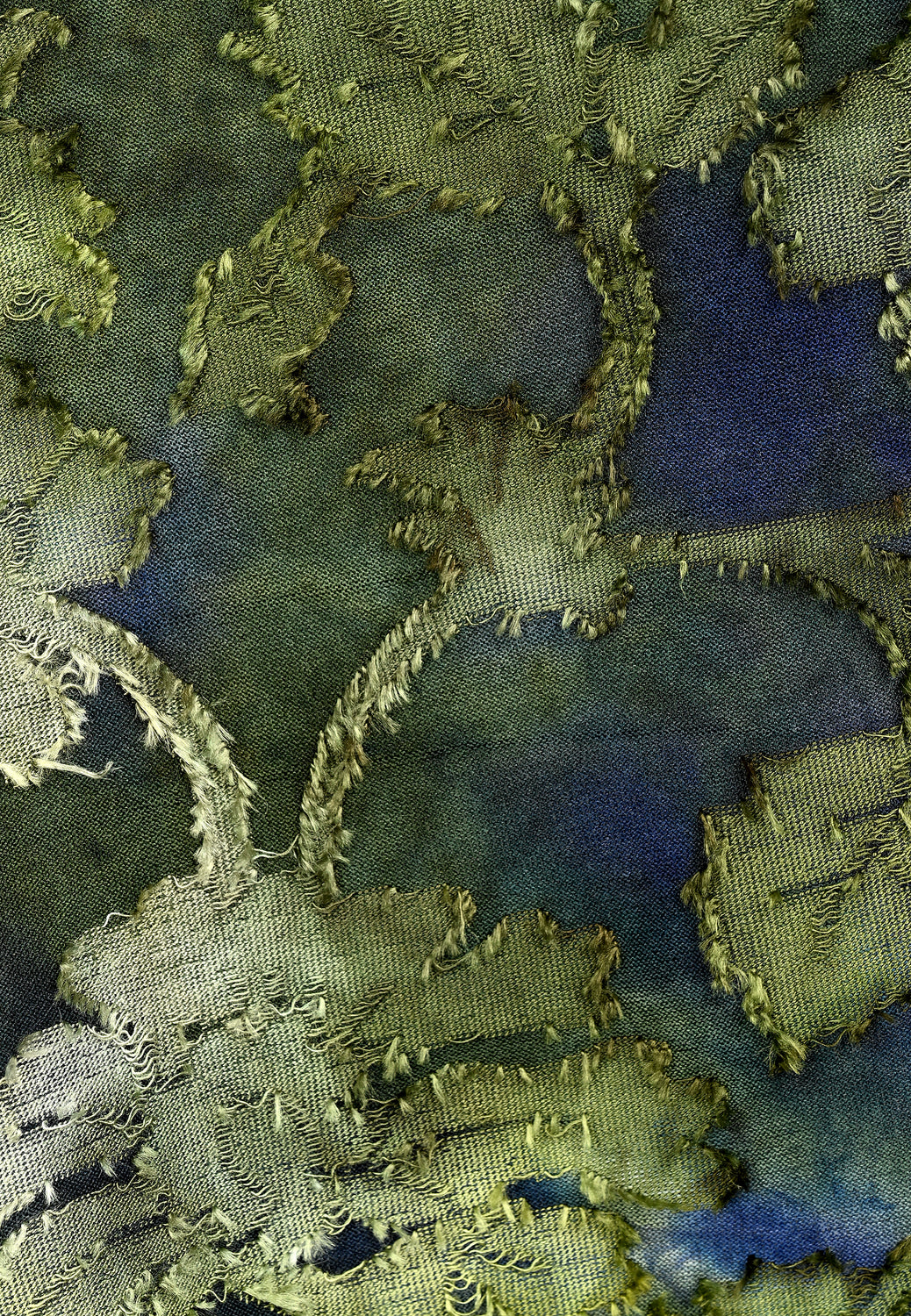 26233 Shirt T&D Leaves - 12/green-blue