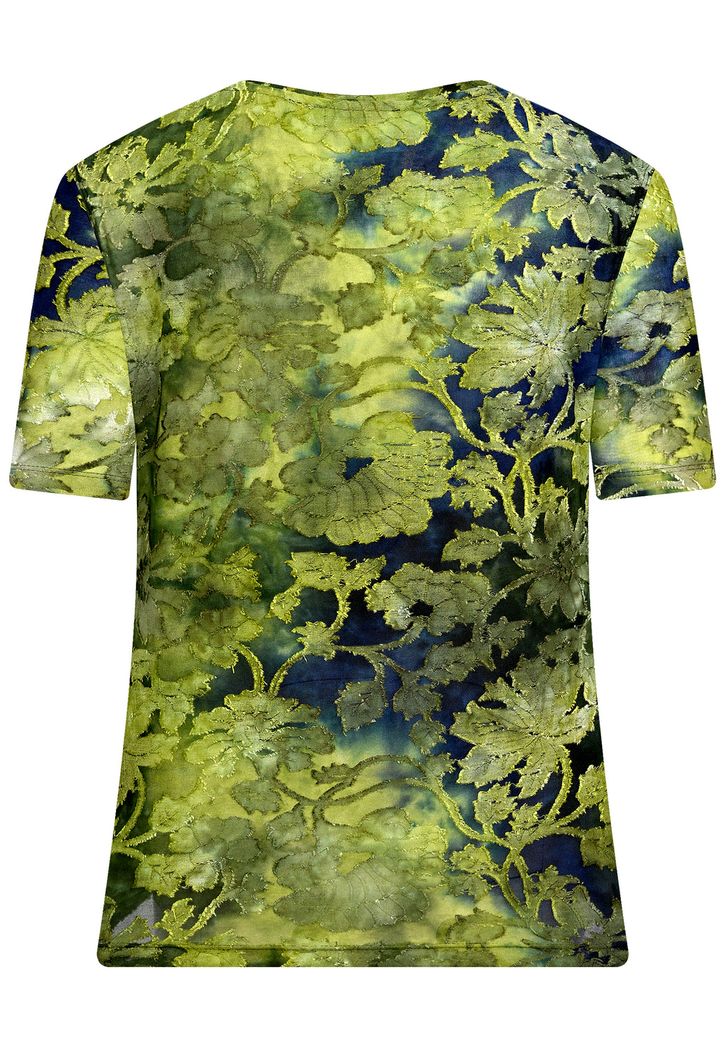 26233 Shirt T&D Leaves - 12/green-blue