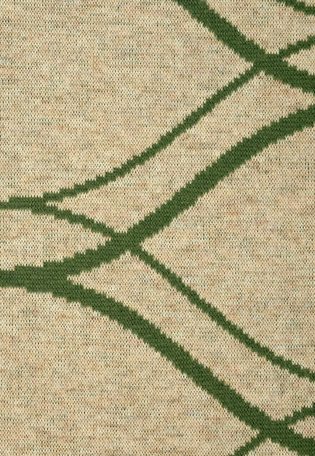 26235 Shirt Melange Waves - 03/sand-green