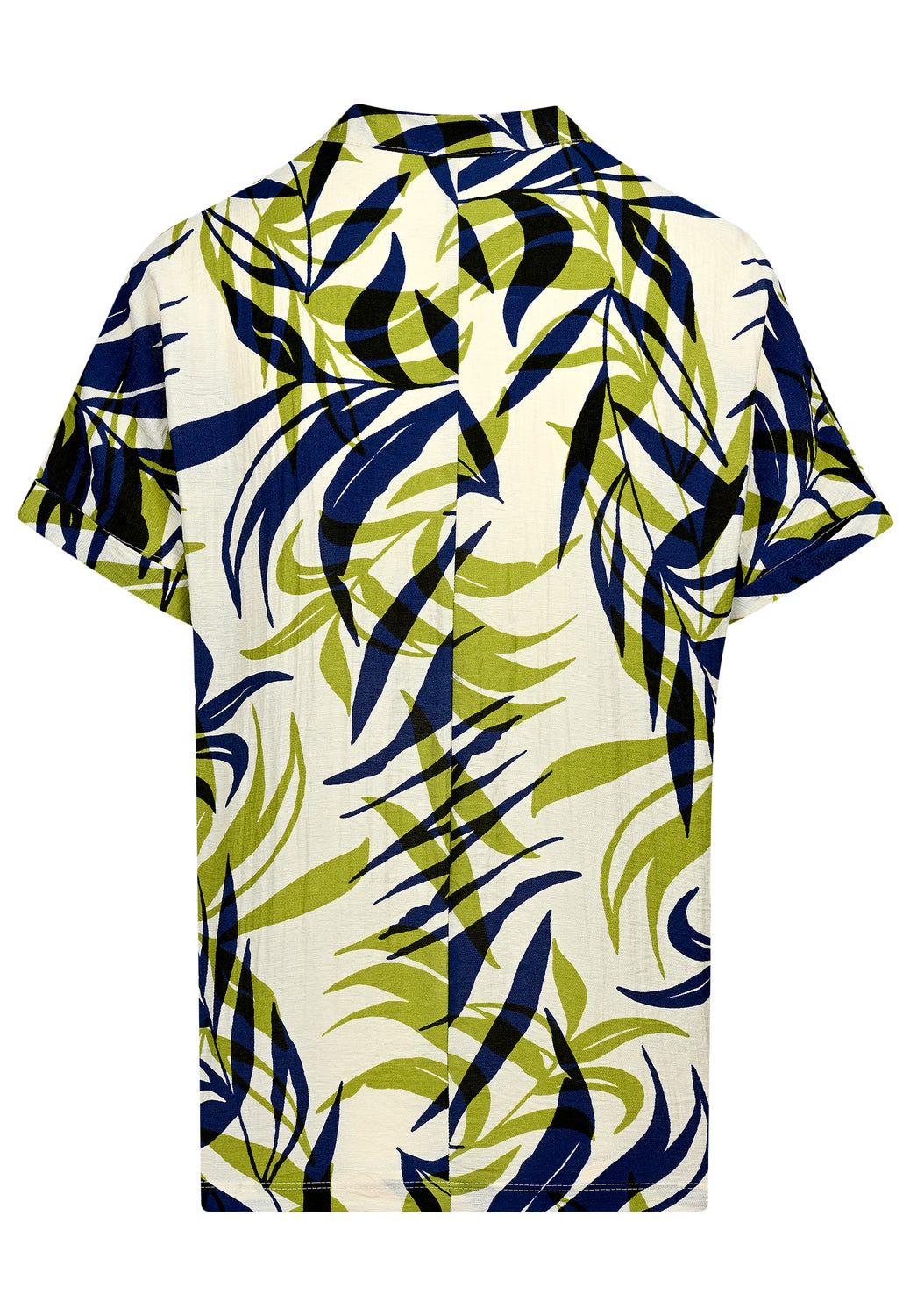 26237 Shirt Leaves - 02/ecru-green