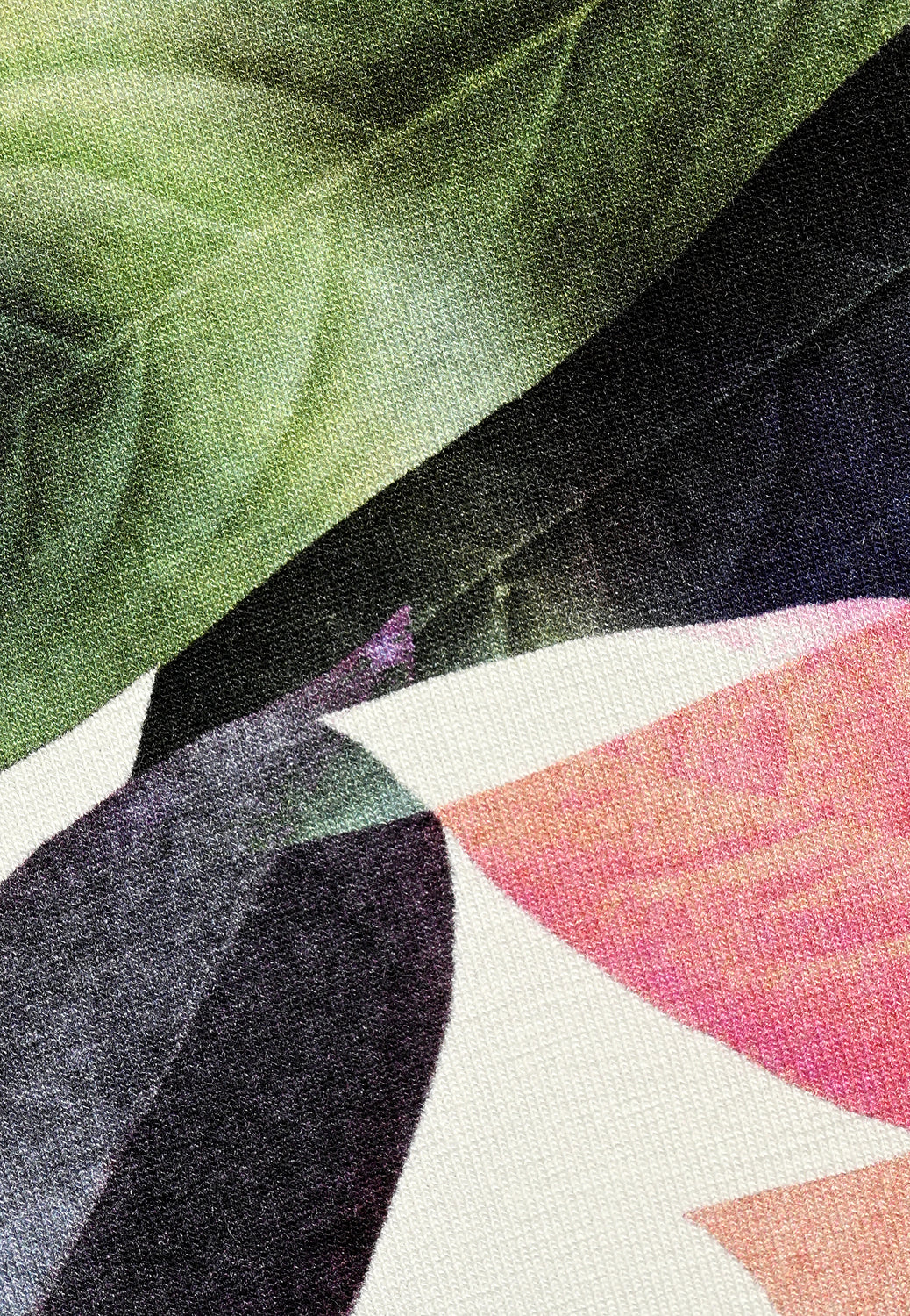 26251 Shirt Leave Print - 12/green-rose